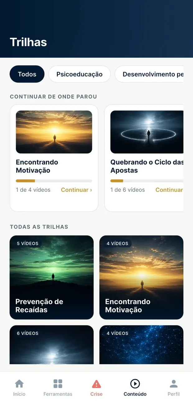 Trilhas para avançar